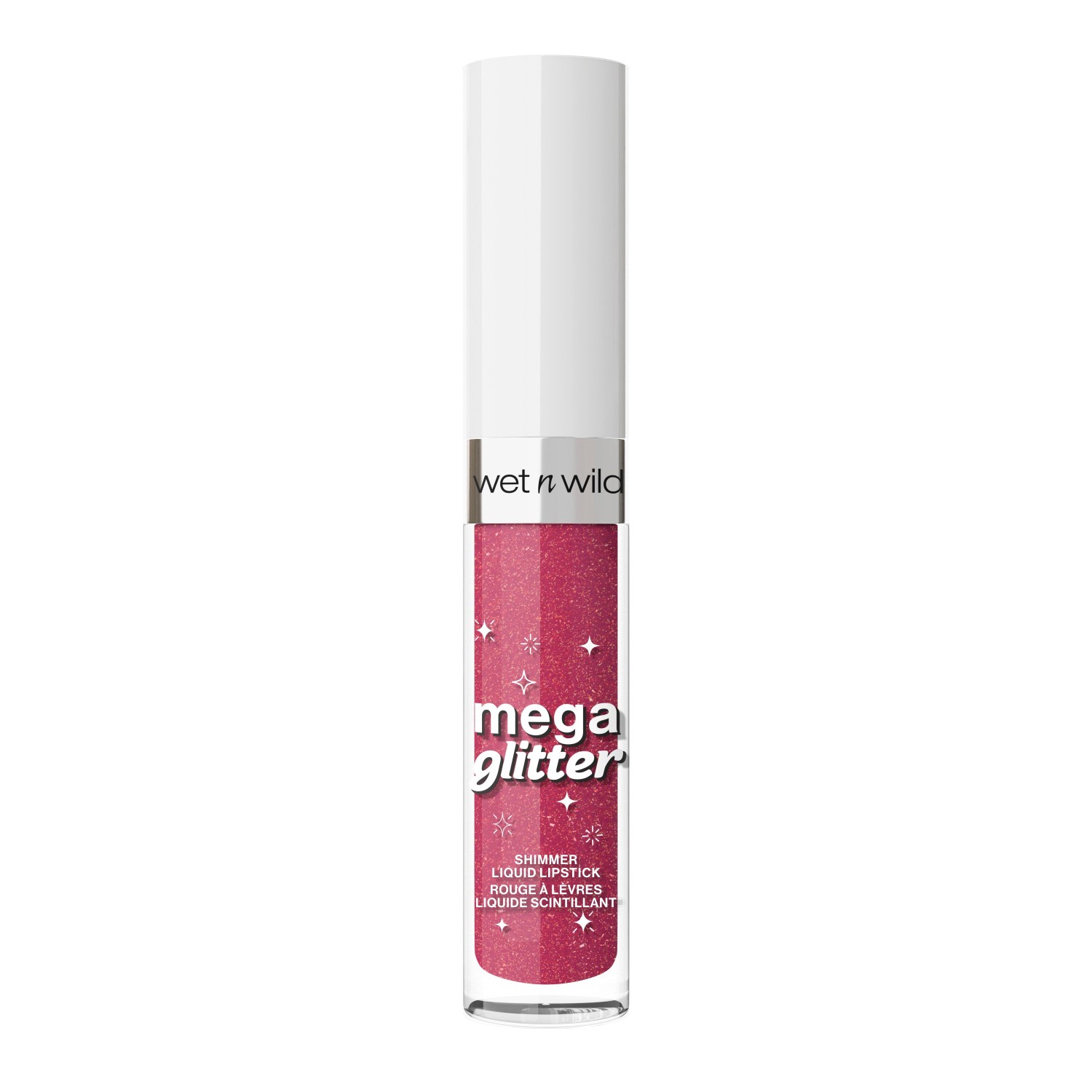 Ruj pentru wet n wild Mega Glitter Shimmer Pink Future