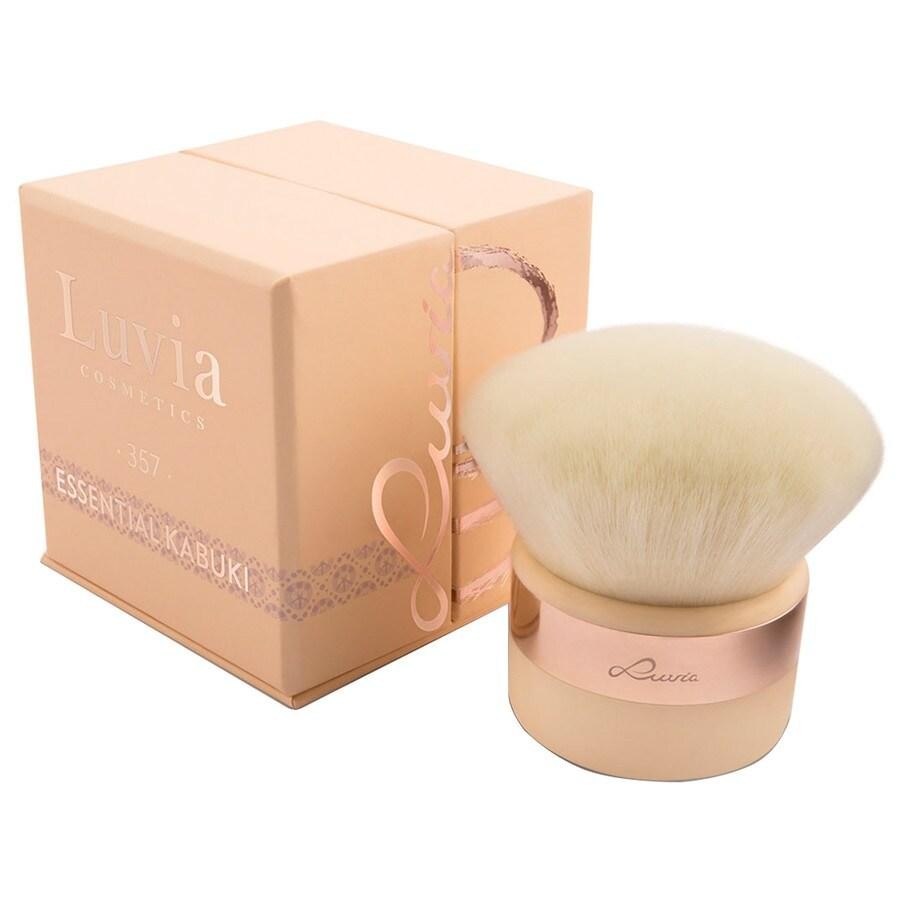 Pensula pentru pudra pentru Luvia Essential Kabuki - Nude 1 buc.