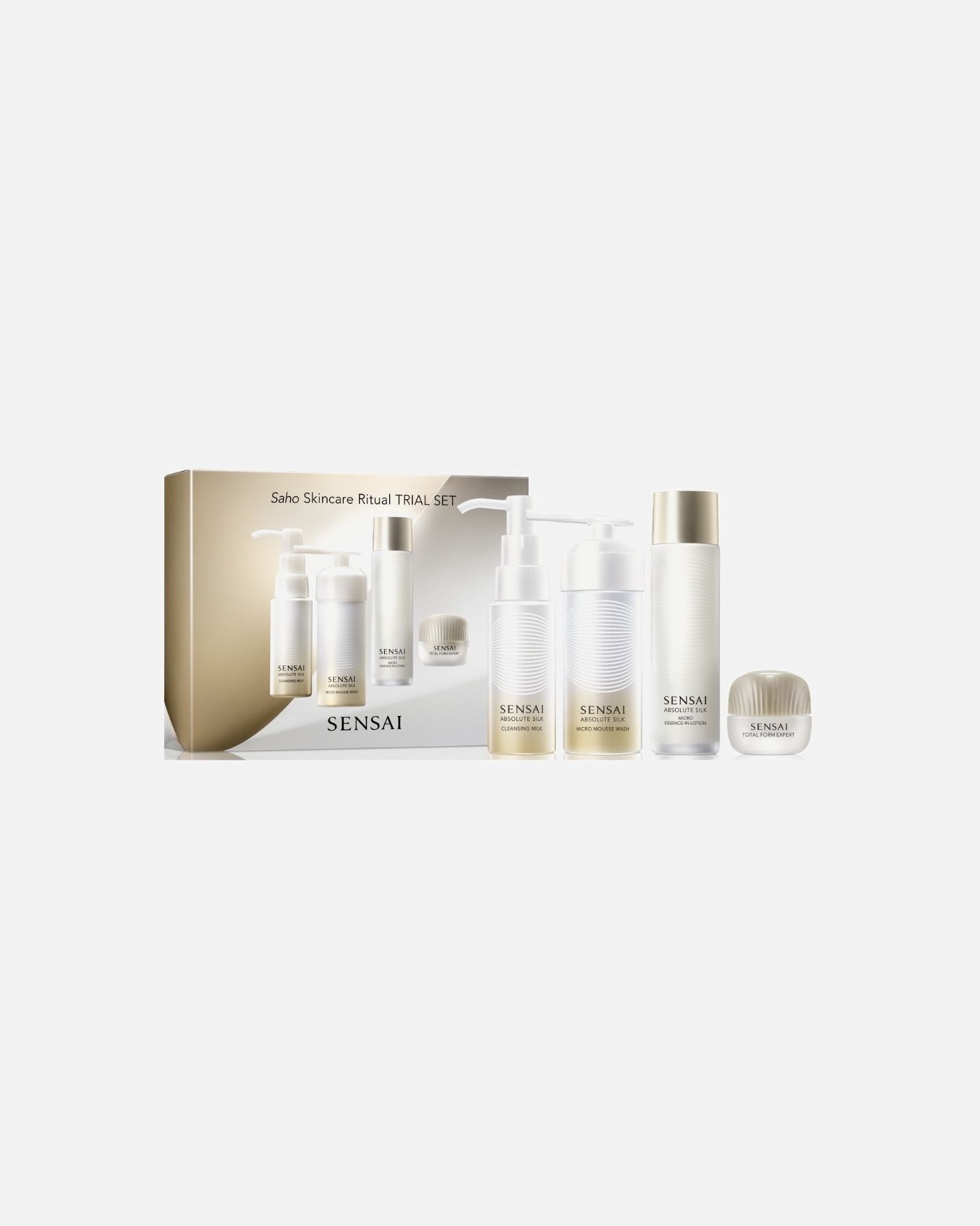 Set pentru ingrijirea faciala pentru Unisex SENSAI Saho Skincare Ritual Gift Set 1 buc.