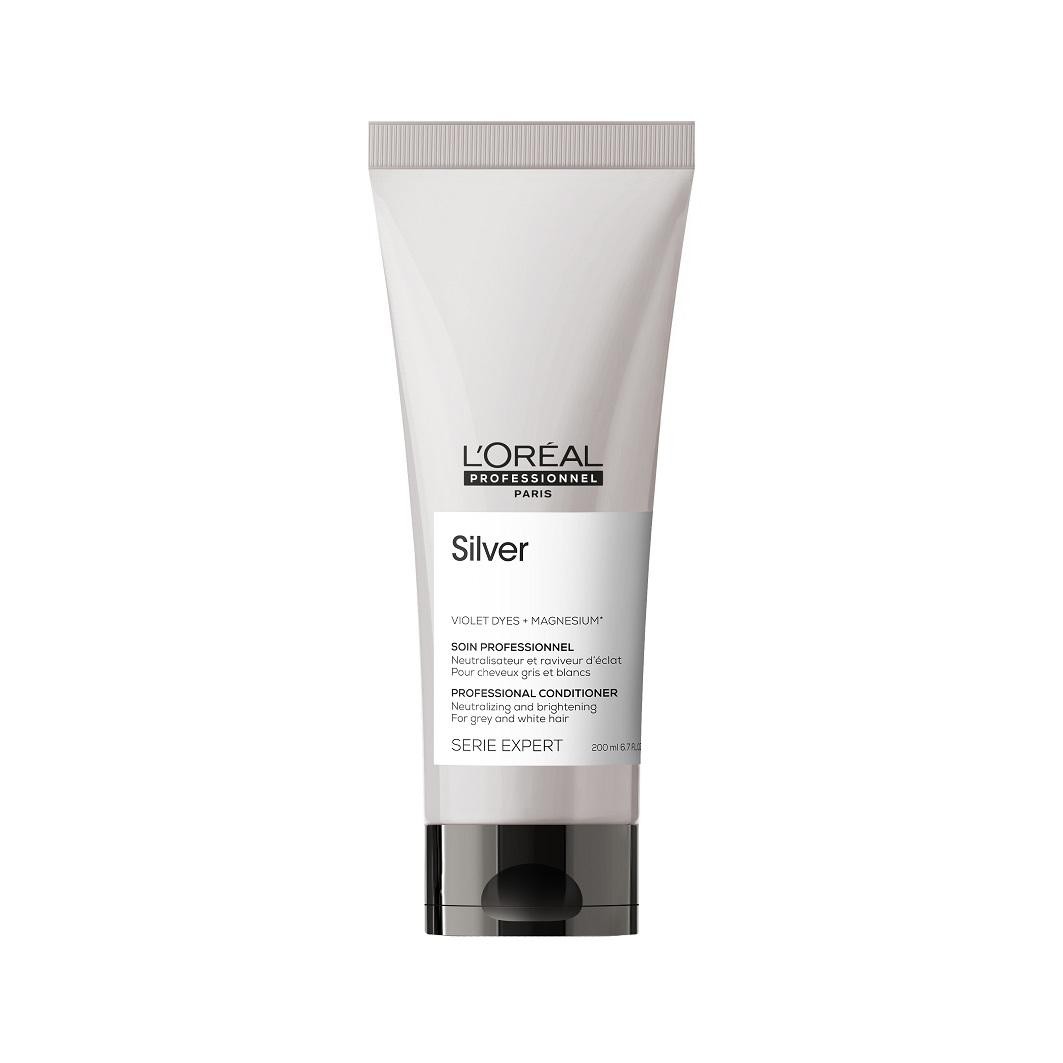 Balsam de par pentru L´Oréal Professionnel Paris Silver Balsam Par Serie Expert SILVER 200 ml
