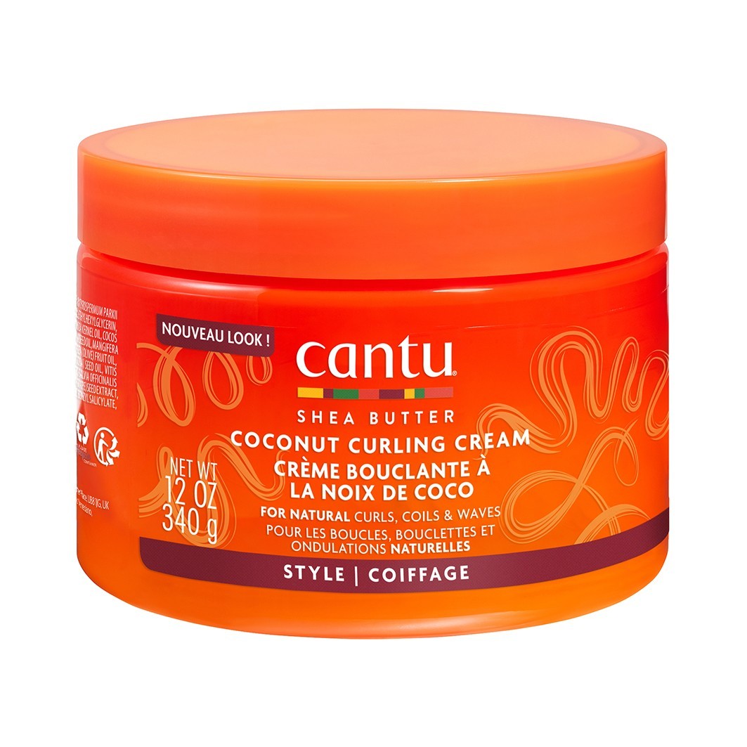 Masca pentru par pentru Cantu Shea Butter for Natural Hair Coconut Curling Cream 340 g