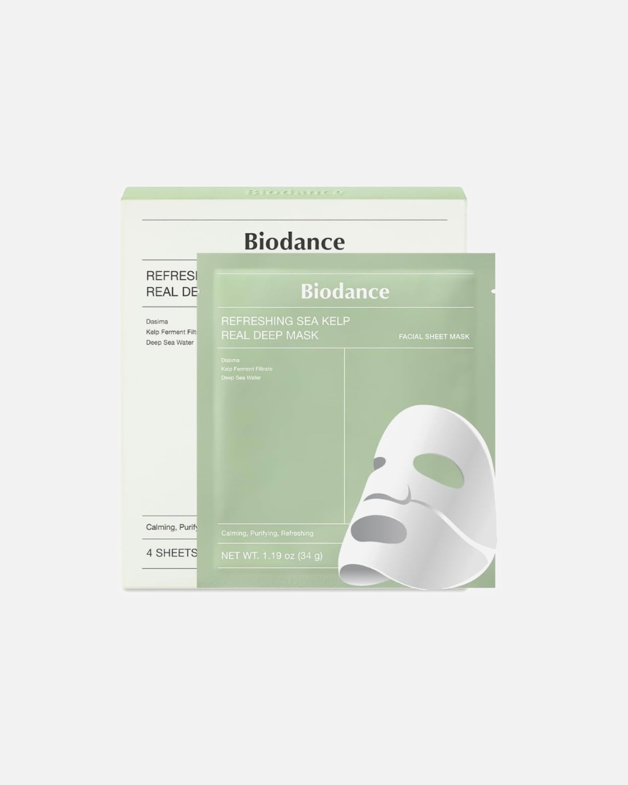 Masca pentru maini pentru Unisex Biodance Sea Kelp Real Deep Mask 34 g