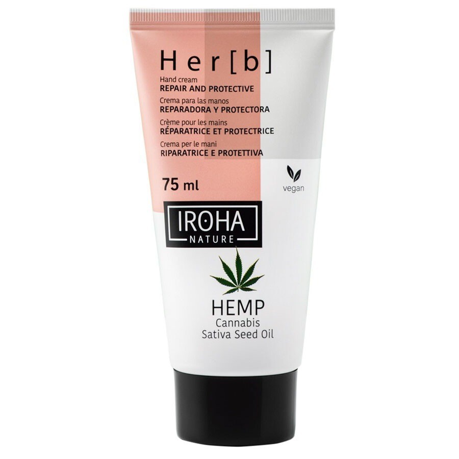 Crema de maini pentru Iroha Hand Cream-Cannabis Seed Oil 75 ml