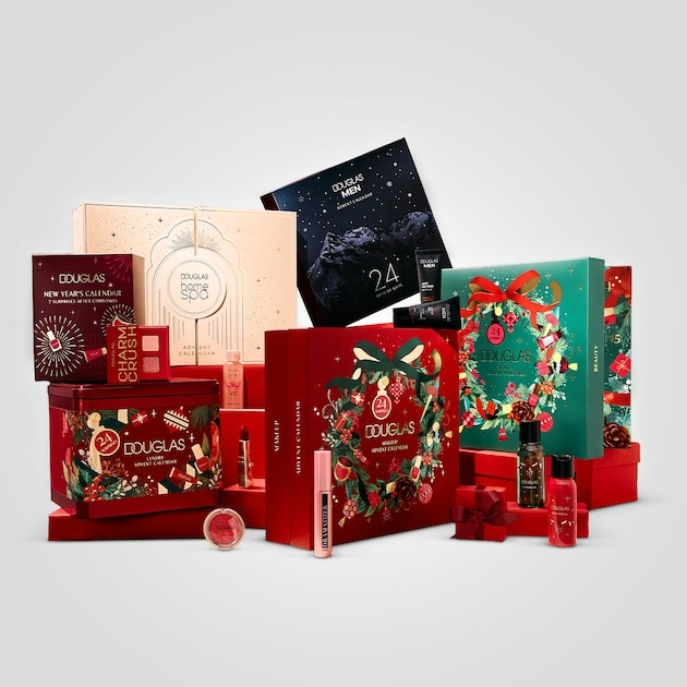 Descoperă o colecție festivă de calendare de Advent Douglas, inclusiv ediții pentru bărbați, machiaj și spa, perfecte pentru a aduce bucurie în sezonul sărbătorilor.