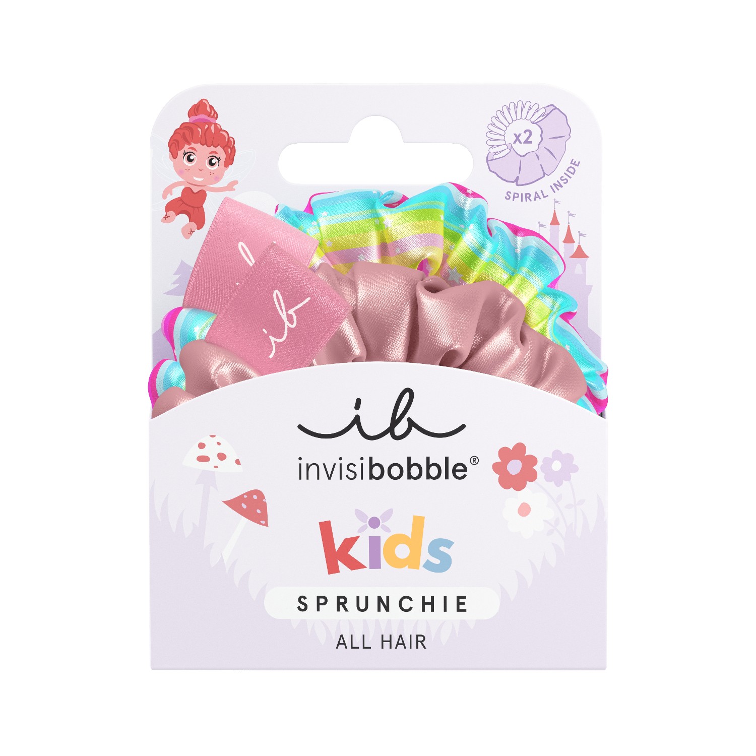 Elastic pentru par pentru Invisibobble Kids Too Good to Be Blue 1 buc.