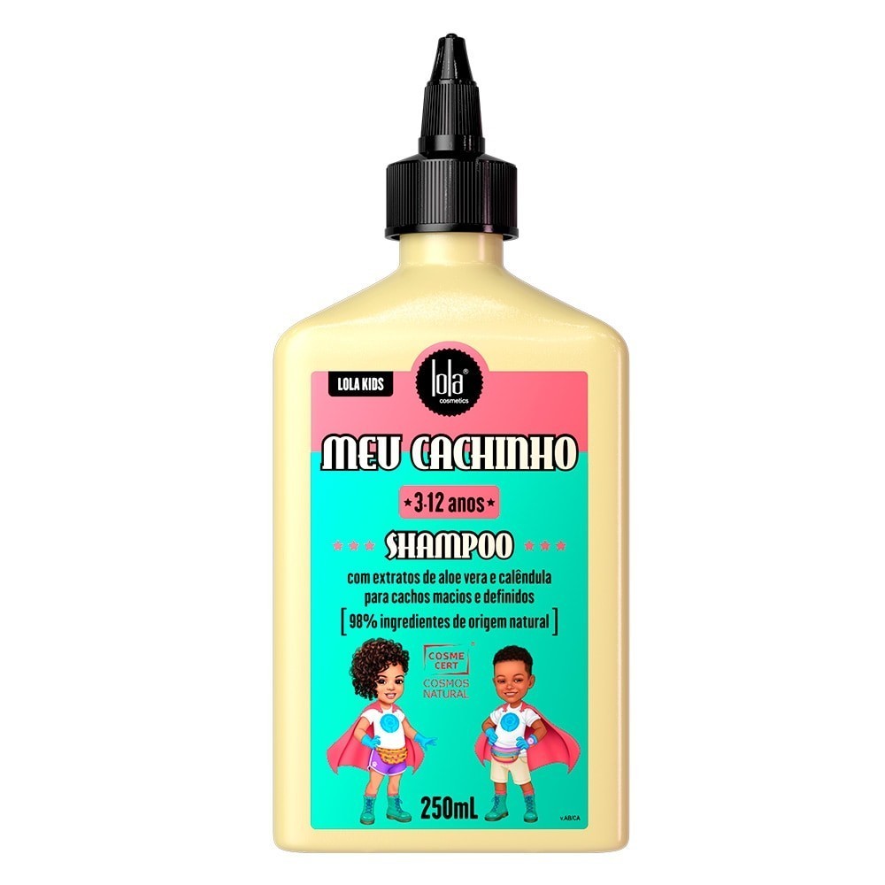 Sampon pentru Lola Cosmetics Meu Cachinho Shampoo for kids’ Curly Hair 250 ml