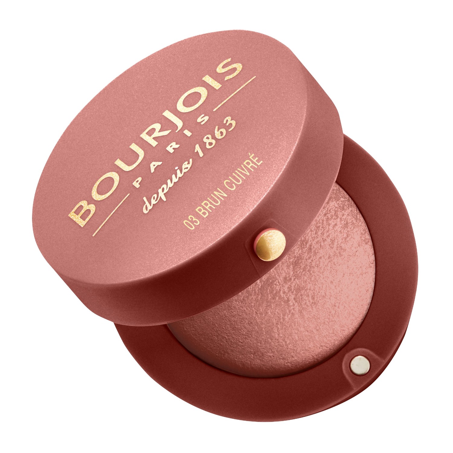 Fard obraji pentru Bourjois Bourjois Little Round Pot 03 Brun Cuivre