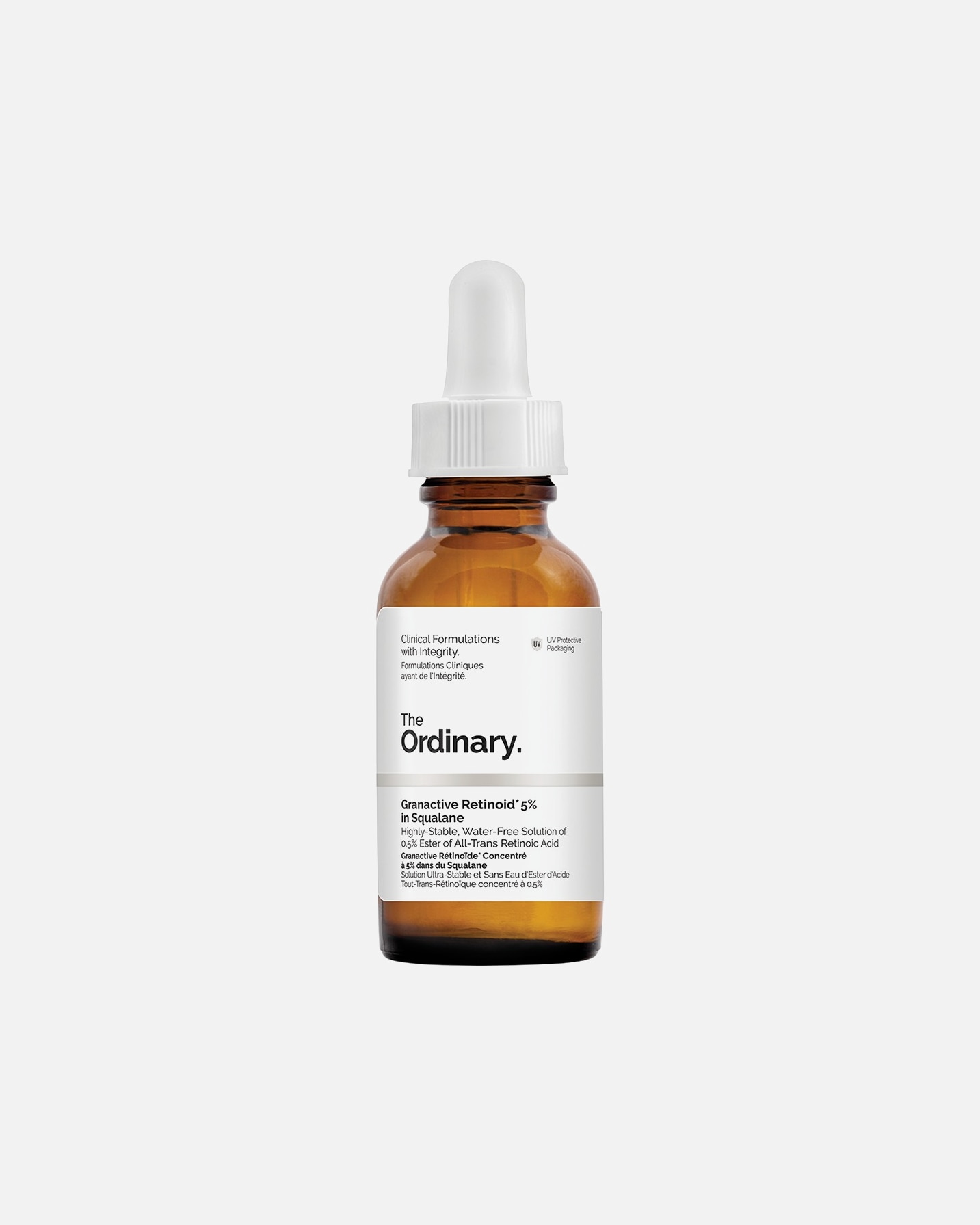 Ingrijire anti-imbatranire pentru Unisex The Ordinary Retinoizi Granactive Retinoid 5% in Squalane 30 ml