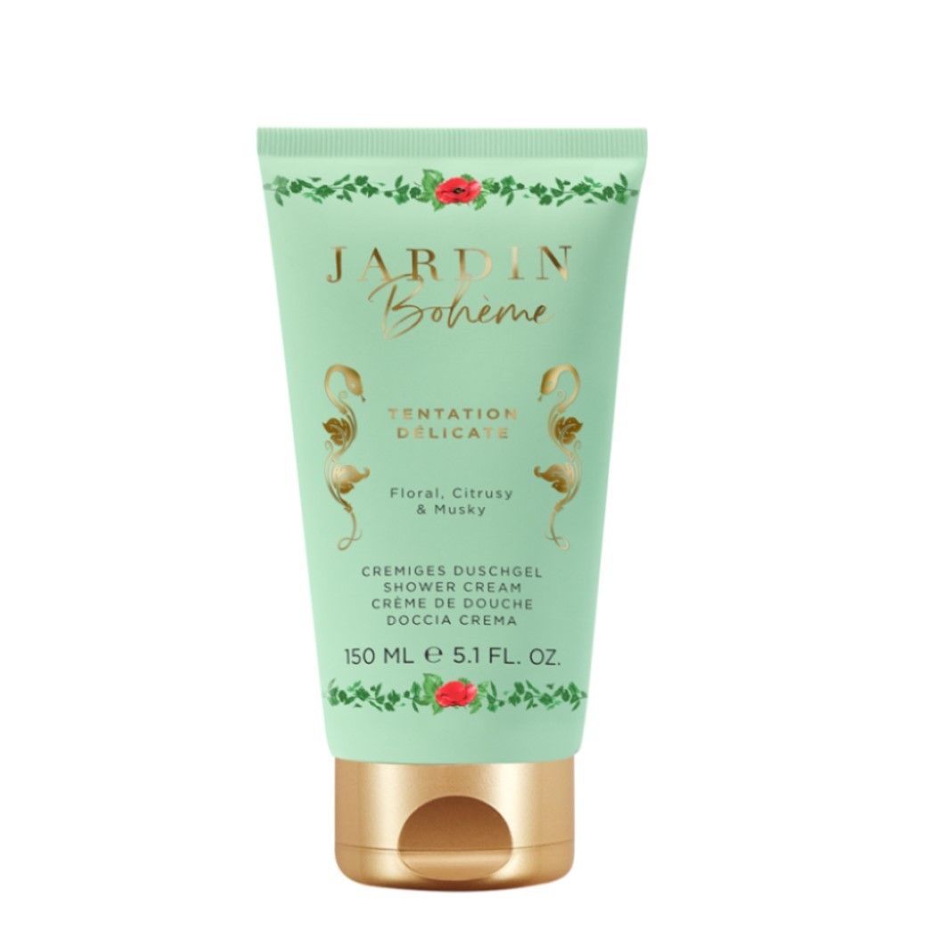 Gel de dus pentru Jardin Bohème Tentation Delicate Shower Cream 150 ml