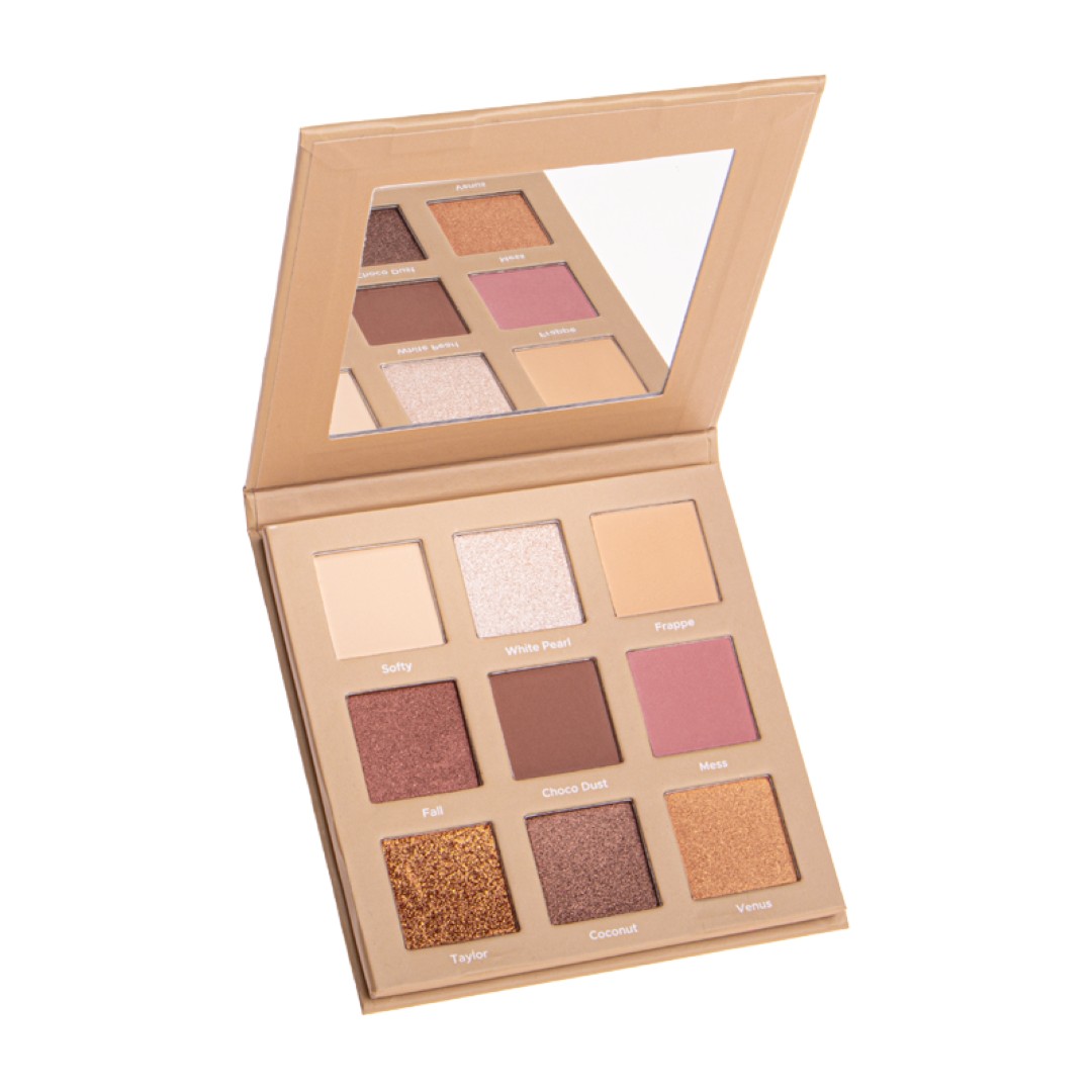 Fard de pleoape pentru COLOR CARE Eyeshadow Pallet Coffee Nude