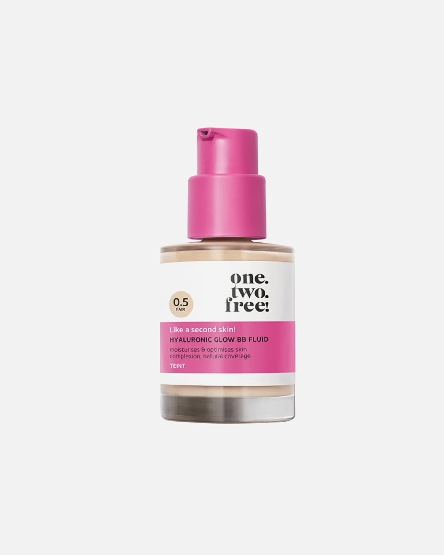 Crema BB pentru Unisex one.two.free! Fase 3: Cura Hyaluronic Glow BB Fluid 05 Fair