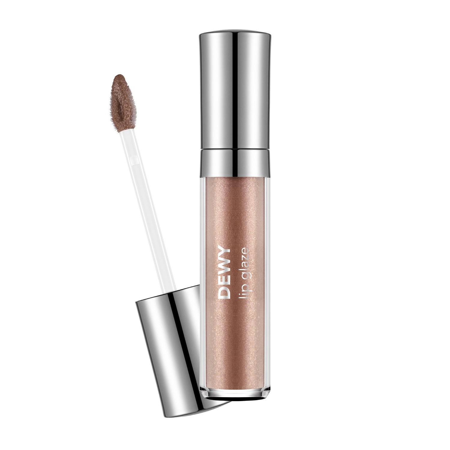 Gloss de buze pentru Flormar Dewy Lip Glaze 02 Light Beige