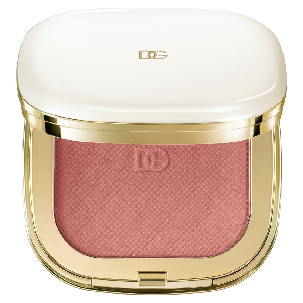 Fard obraji pentru Dolce&Gabbana Devotion Cheeks&Eyes Match Blush & Eyeshadow 01 Blissful Mauve