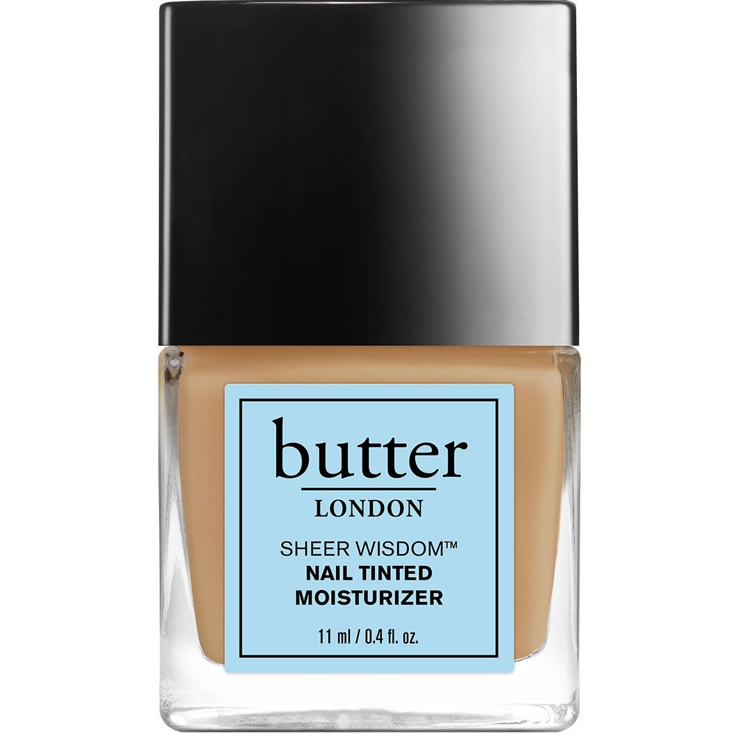 Intaritor unghii pentru Butter London Sheer Wisdom Nail Tinted Moisturizer Medium Brown