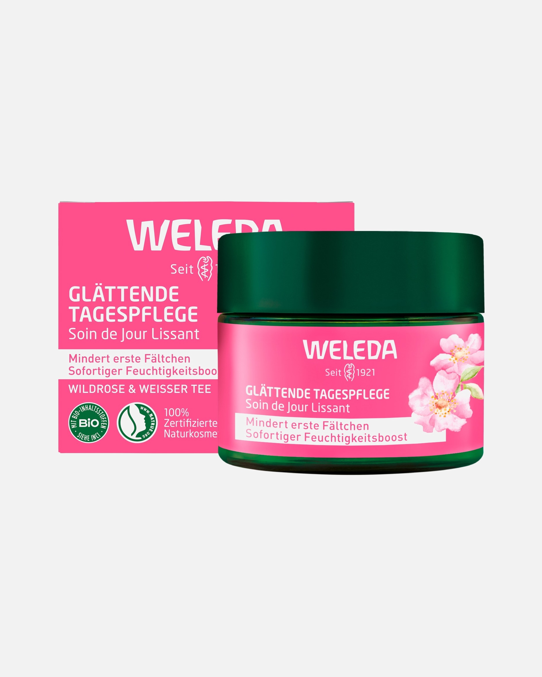 Crema de fata pentru Unisex Weleda Wild Rose Cremă de zi cu efect de netezire