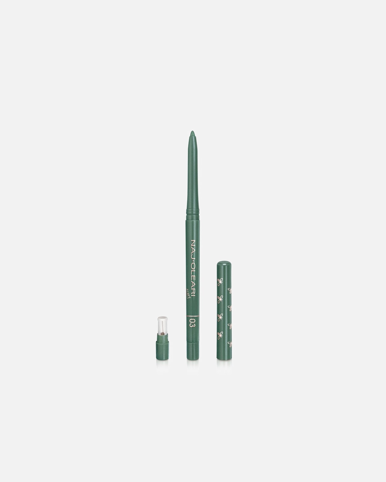 Eyeliner pentru Unisex Naj Oleari Irresistible & Kajal 03 - Pearly Forest Green