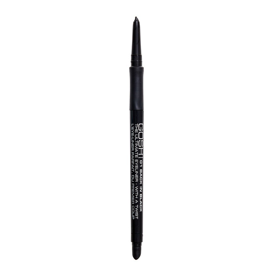 Eyeliner pentru Gosh The Ultimate Eyeliner - with a twist 01 Back in Black