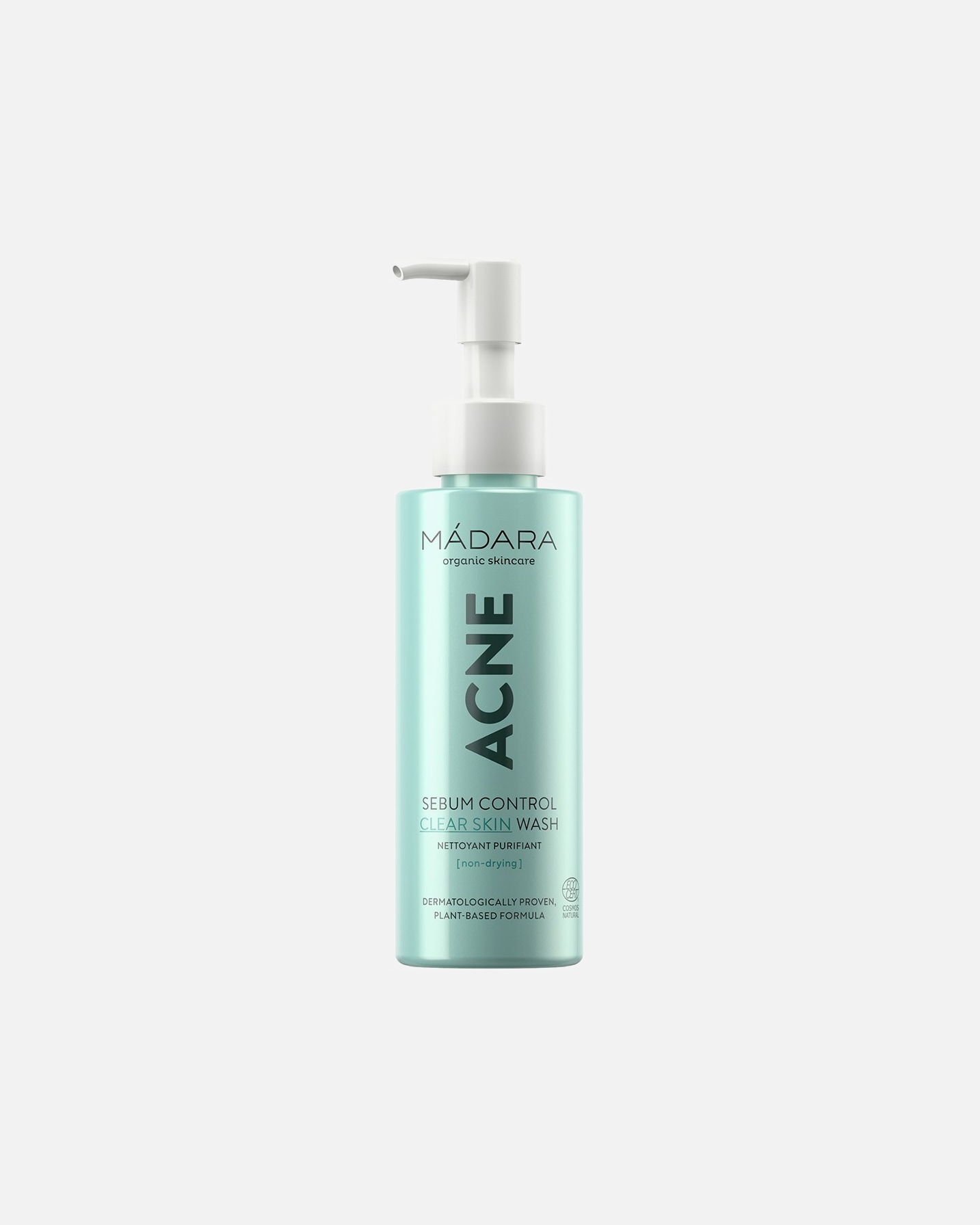 Ingrijire anti-acnee pentru Unisex Madara Produs de curățare pentru față cu efect de control al sebumului 140 ml