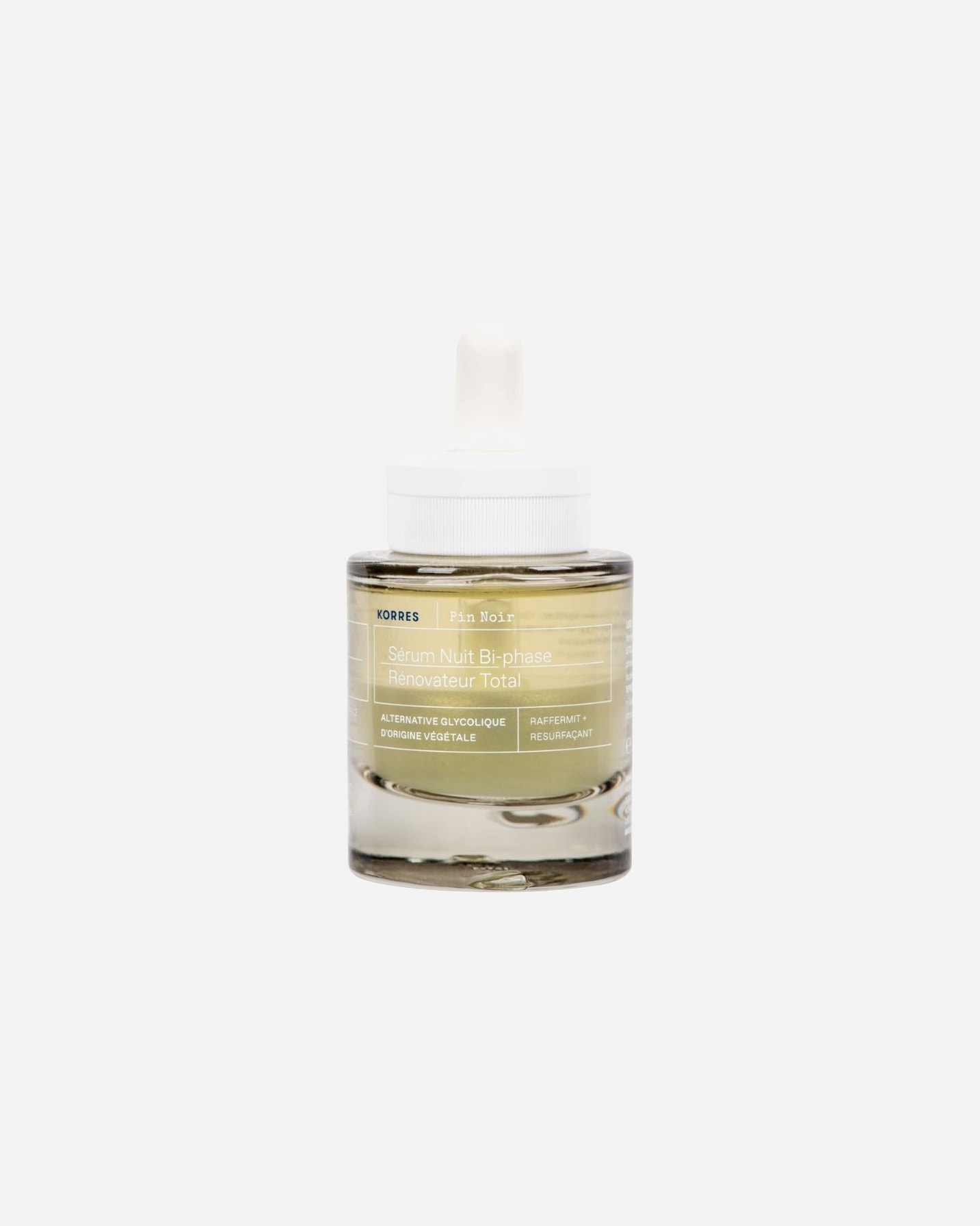 Ser anti-imbatranire pentru Unisex BLACK PINE Ser de noapte revitalizant