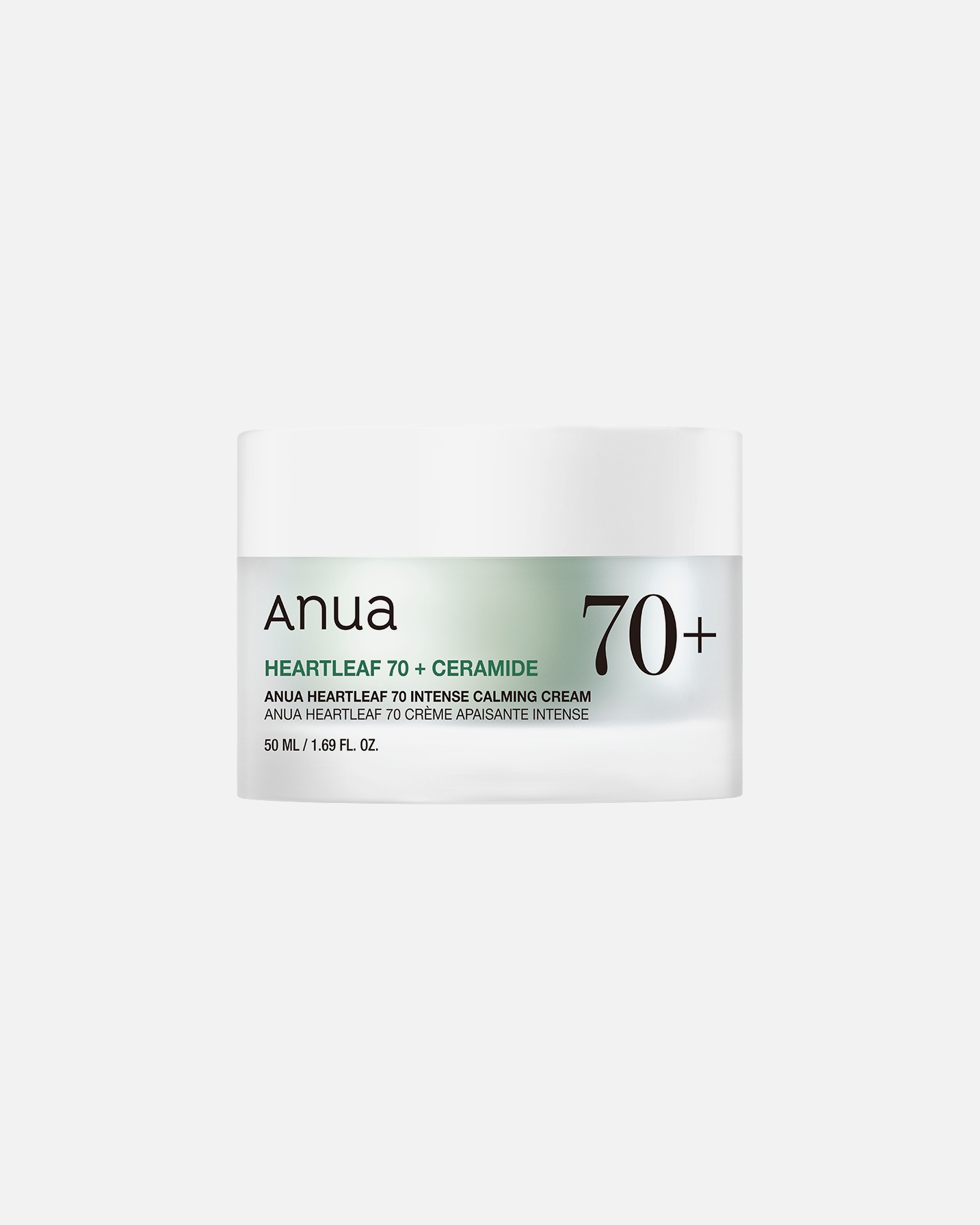 Crema de fata pentru Unisex Anua Heartleaf Heartleaf 70 Intense Calming Cream 50 ml