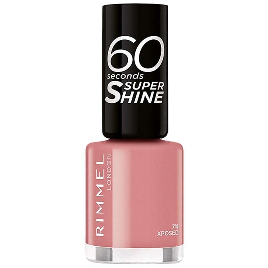 Lac de unghii pentru Rimmel London 60 Seconds Super Shine Nail 711 - Xposed