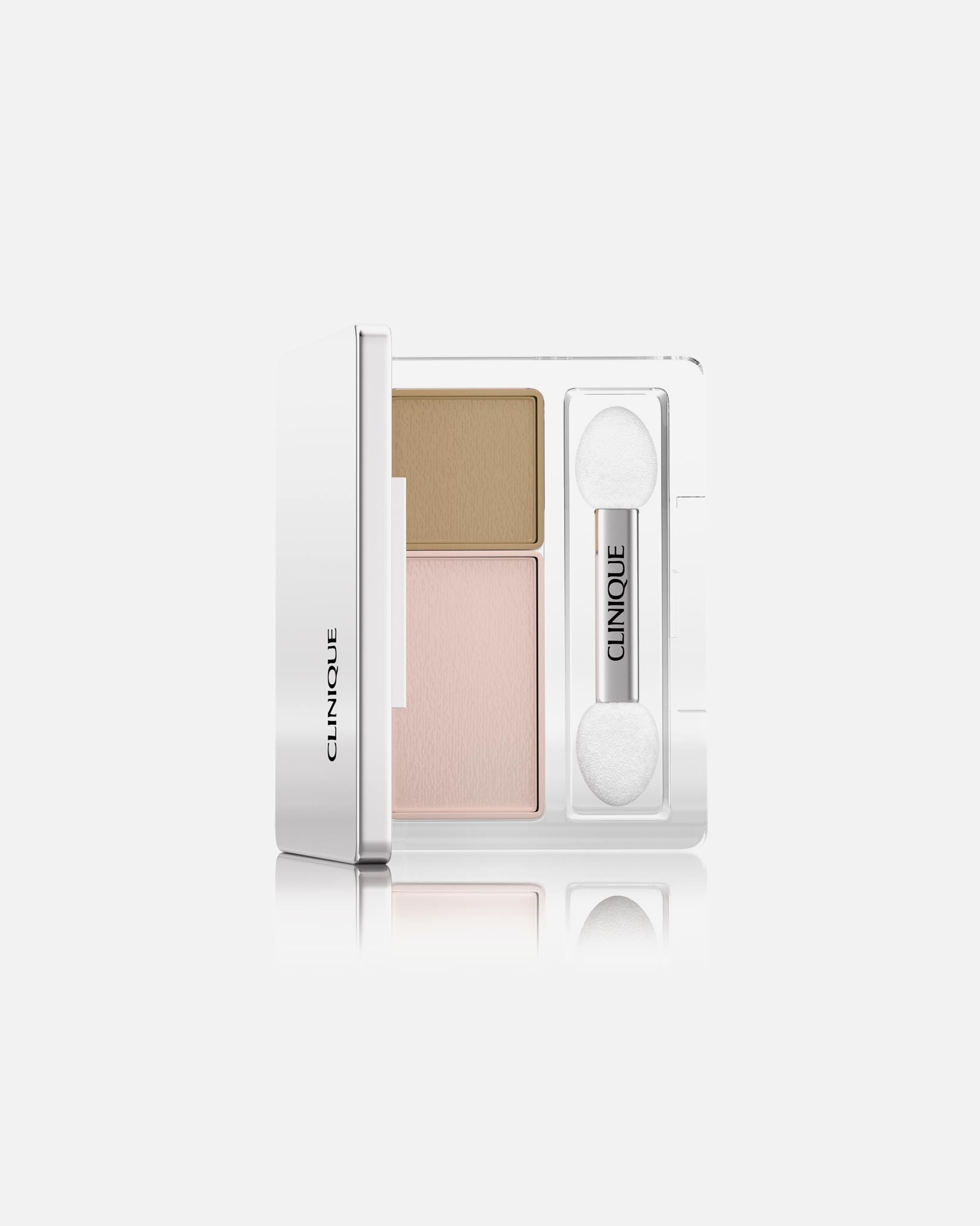 Fard de pleoape pentru Unisex Clinique All About Shadow Duo 17 - SEASHELL PINK / FAWN SATIN