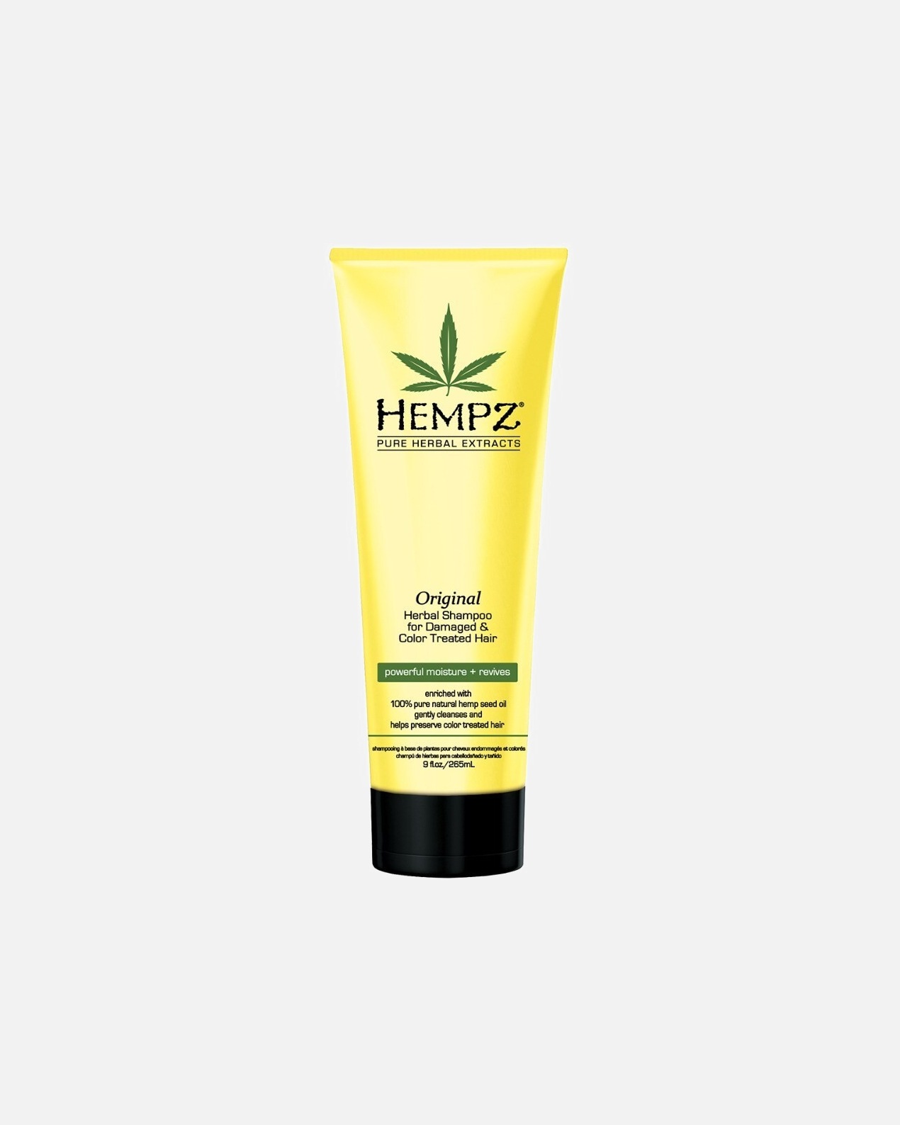 Sampon pentru Unisex HEMPZ Original Herbal Shampoo for Damaged & Color 265 ml