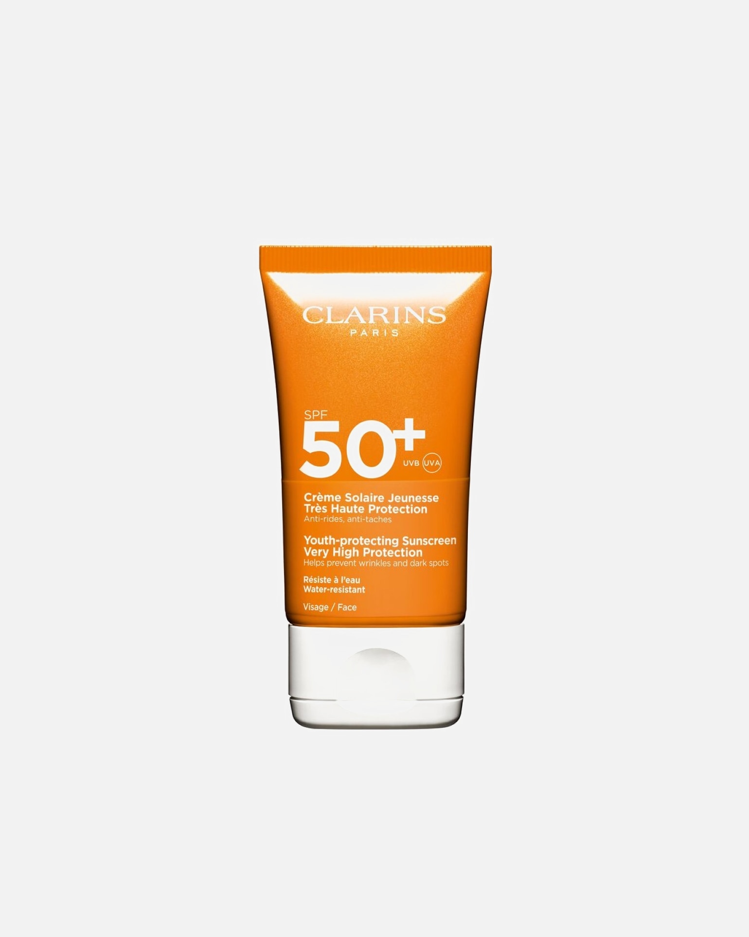 Crema solara pentru Unisex Clarins Sun Care Sun Care Youth-Protecting Sunscreen SPF 50+ 50 ml