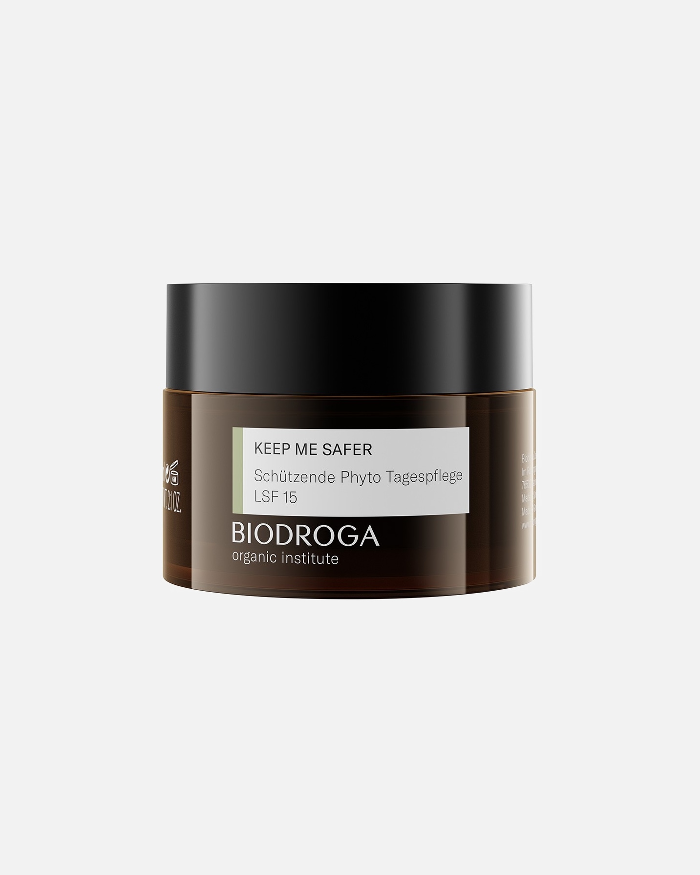 Crema de fata pentru Unisex Organic Keep Me Safer Phyto Cremă de zi SPF 15