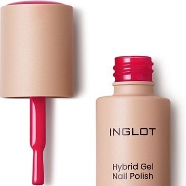 Lac de unghii pentru Inglot Hybrid Gel Nail Polish 318 Intense Pink