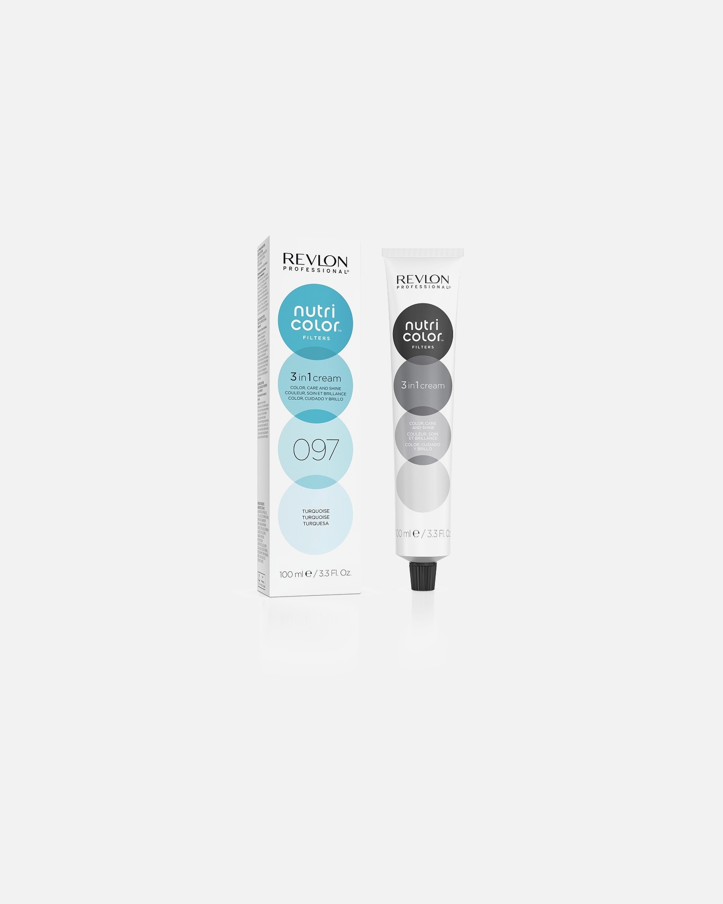 Vopsea de par pentru Unisex 3 in 1 Cream Nr. 097
