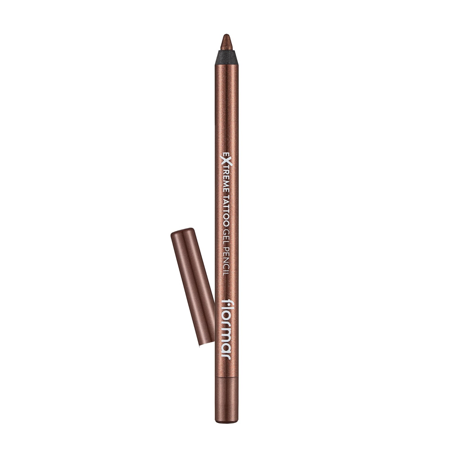 Eyeliner pentru Flormar Extreme Tattoo Gel Pencil 01 - Glitzy Brown