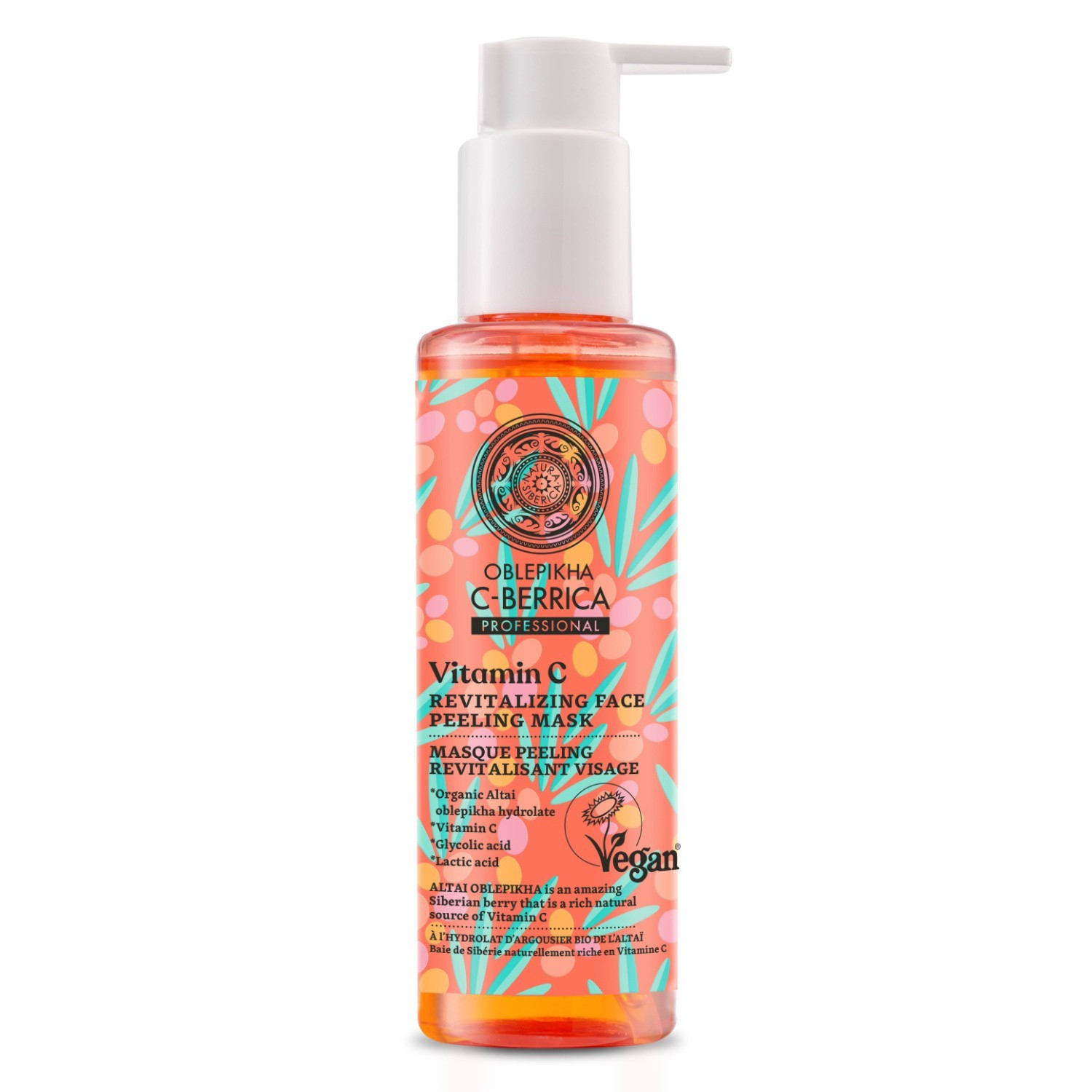 Peeling pentru fata pentru Oblepikha Siberica Face Peeling Mask 145 ml