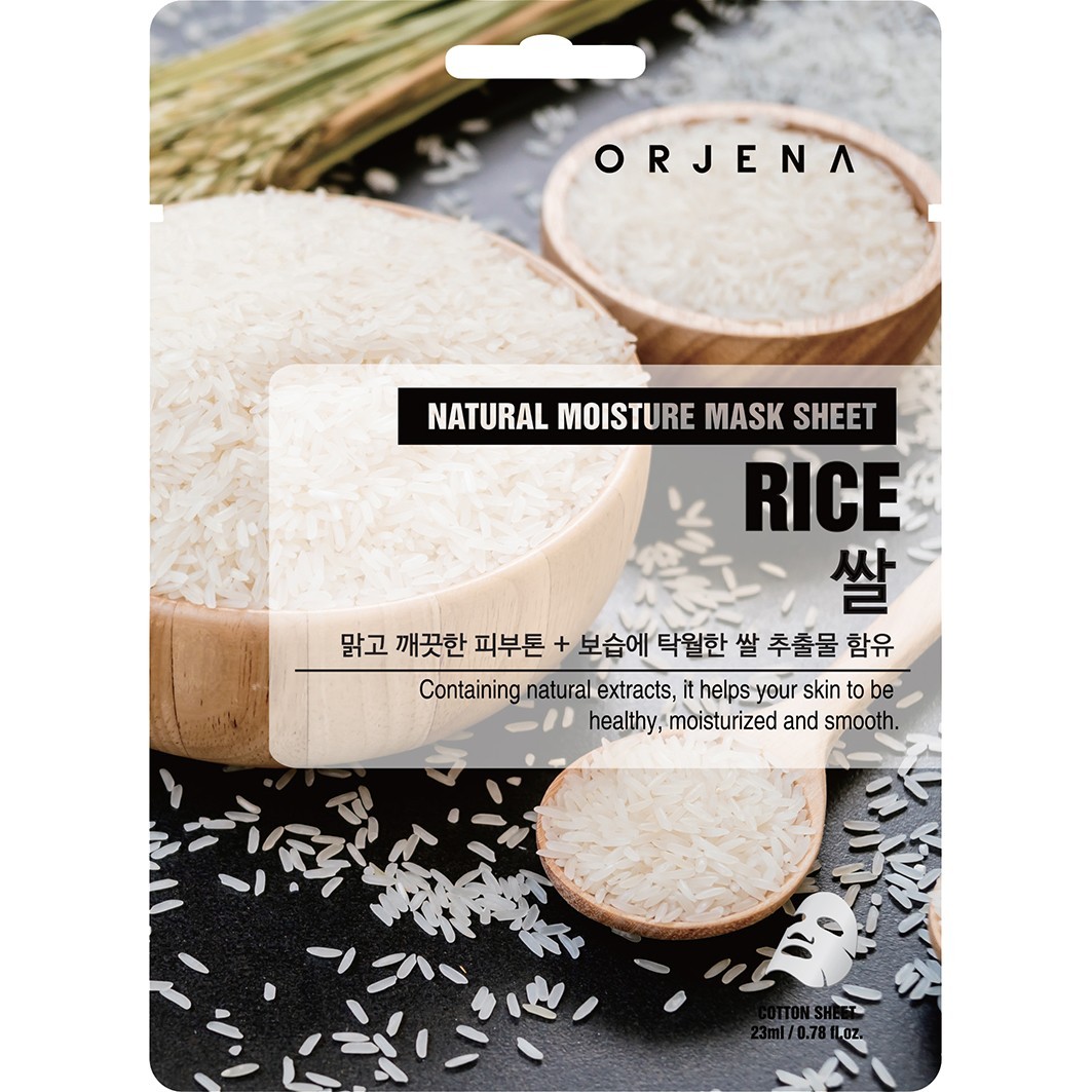 Masca tip folie pentru Orjena Natural Moisture Mask Sheet Rice 23 ml