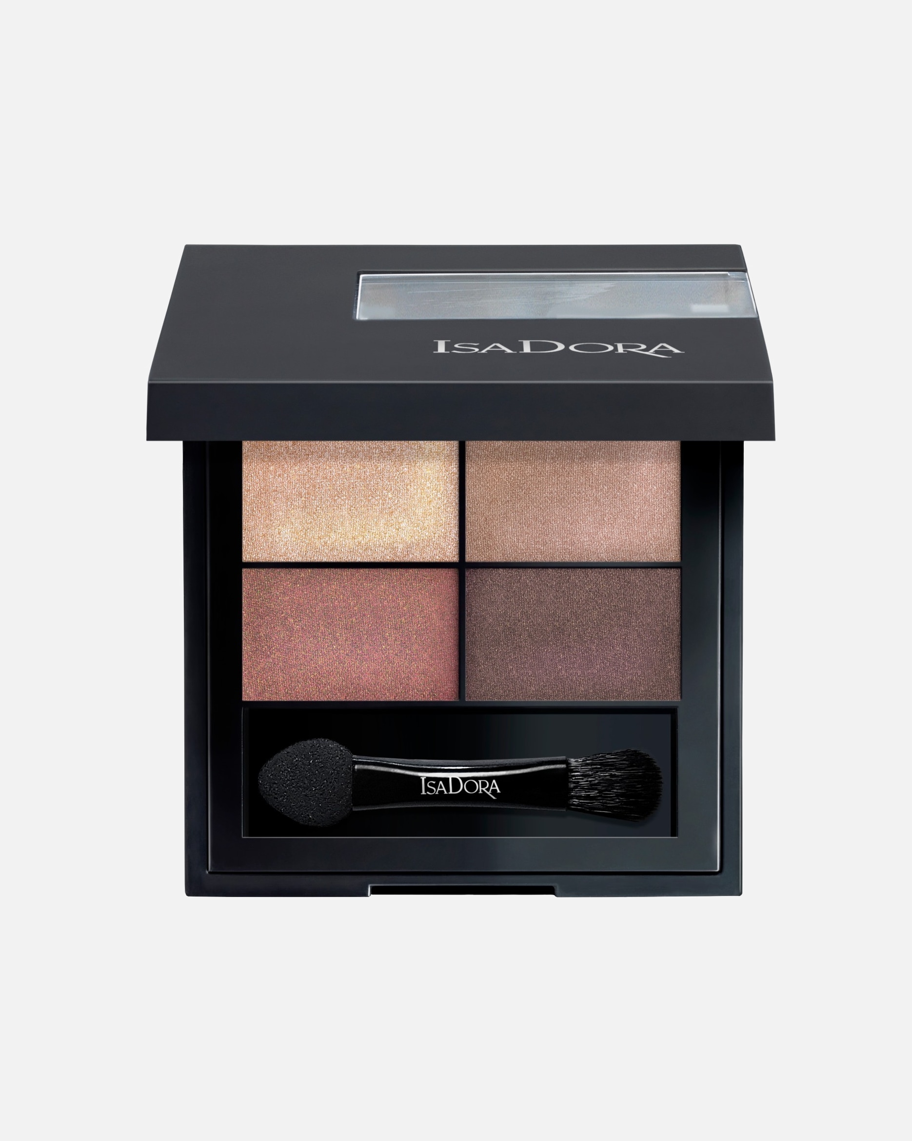 Fard de pleoape pentru Unisex Isadora Bronzing Collection Eyeshadow Quartet 10 Boho Browns