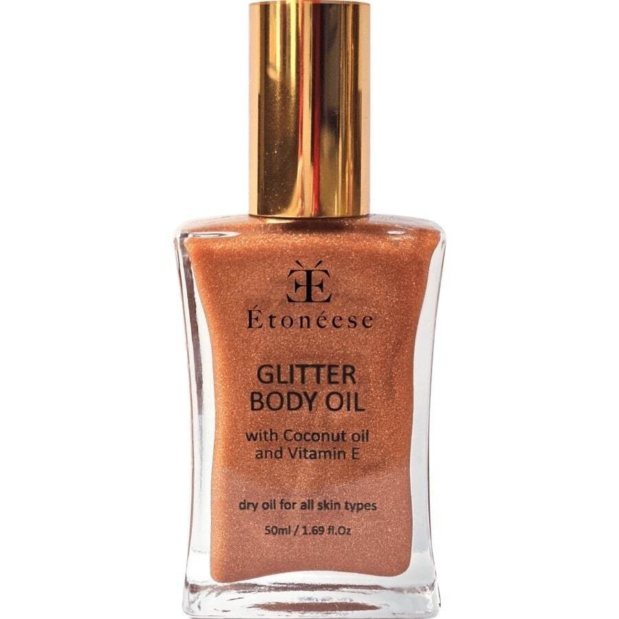 Ulei de corp pentru Etoneese Default Brand Line Dry Body Oil with Gold Particles Tan 50 ml