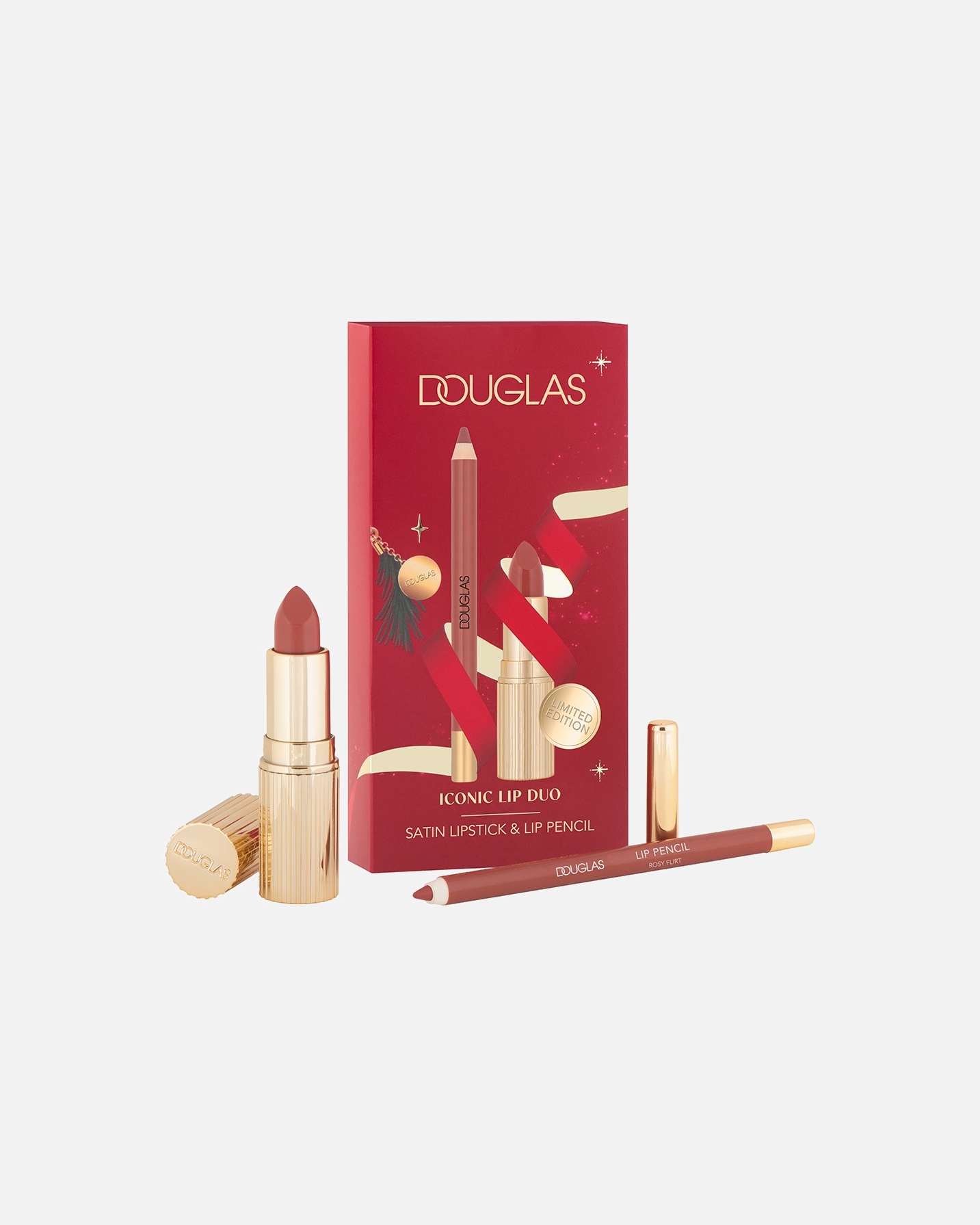 Set machiaj buze pentru Femei Douglas Collection Make-Up Iconic Lip Duo 1 buc