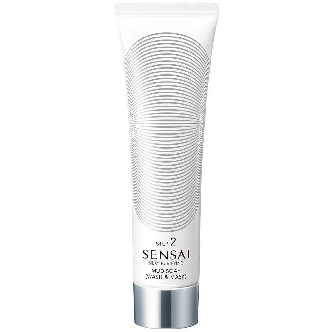 Sapun pentru fata pentru SENSAI Sensai Silky Purifying Mud Soap Wash & Mask 125 ml