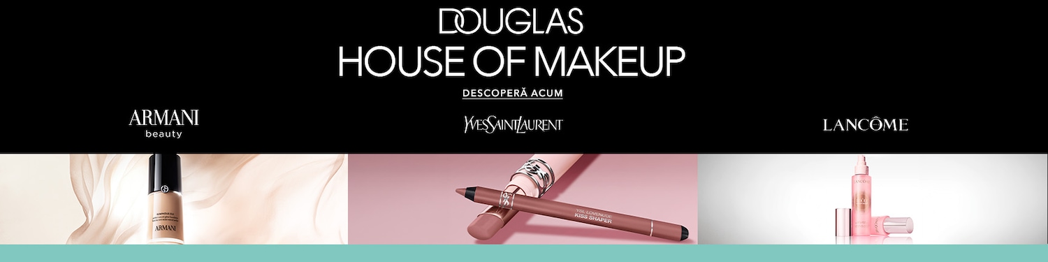 Imaginea prezinta proiectul Douglas House of Makeup