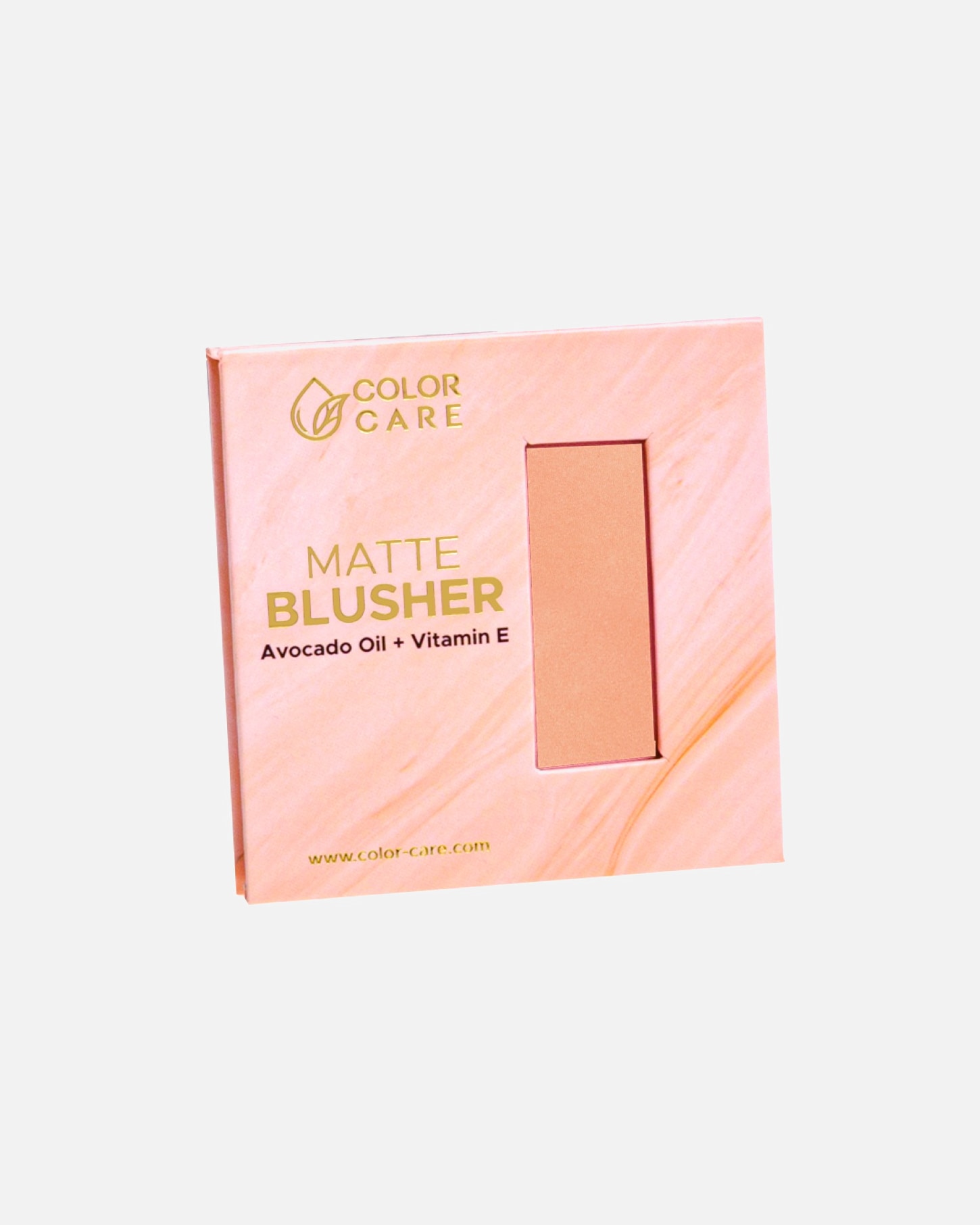 Fard obraji pentru Unisex COLOR CARE Matte Blush 03 - Coral