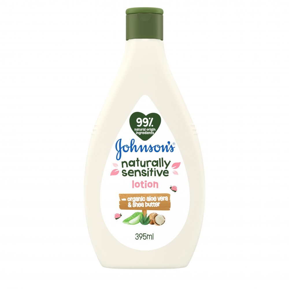 Crema bebelusi pentru Johnson's Naturally Sensitive Lotion 395 ml