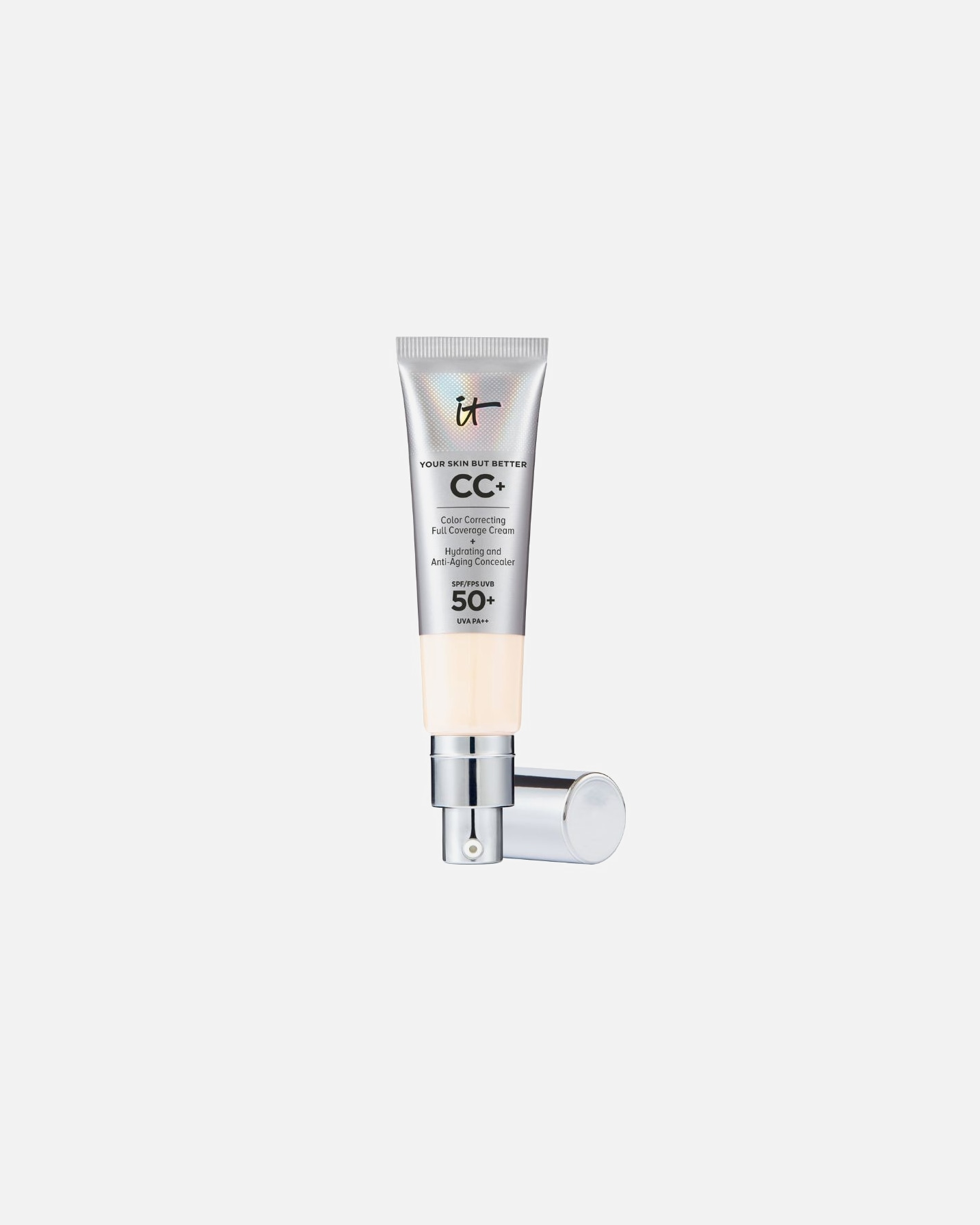 Crema corectoare pentru Unisex IT Cosmetics Your Skin But Better CC + Cream SPF 50+ Fair Porcelain - 32 ml - Fullsize