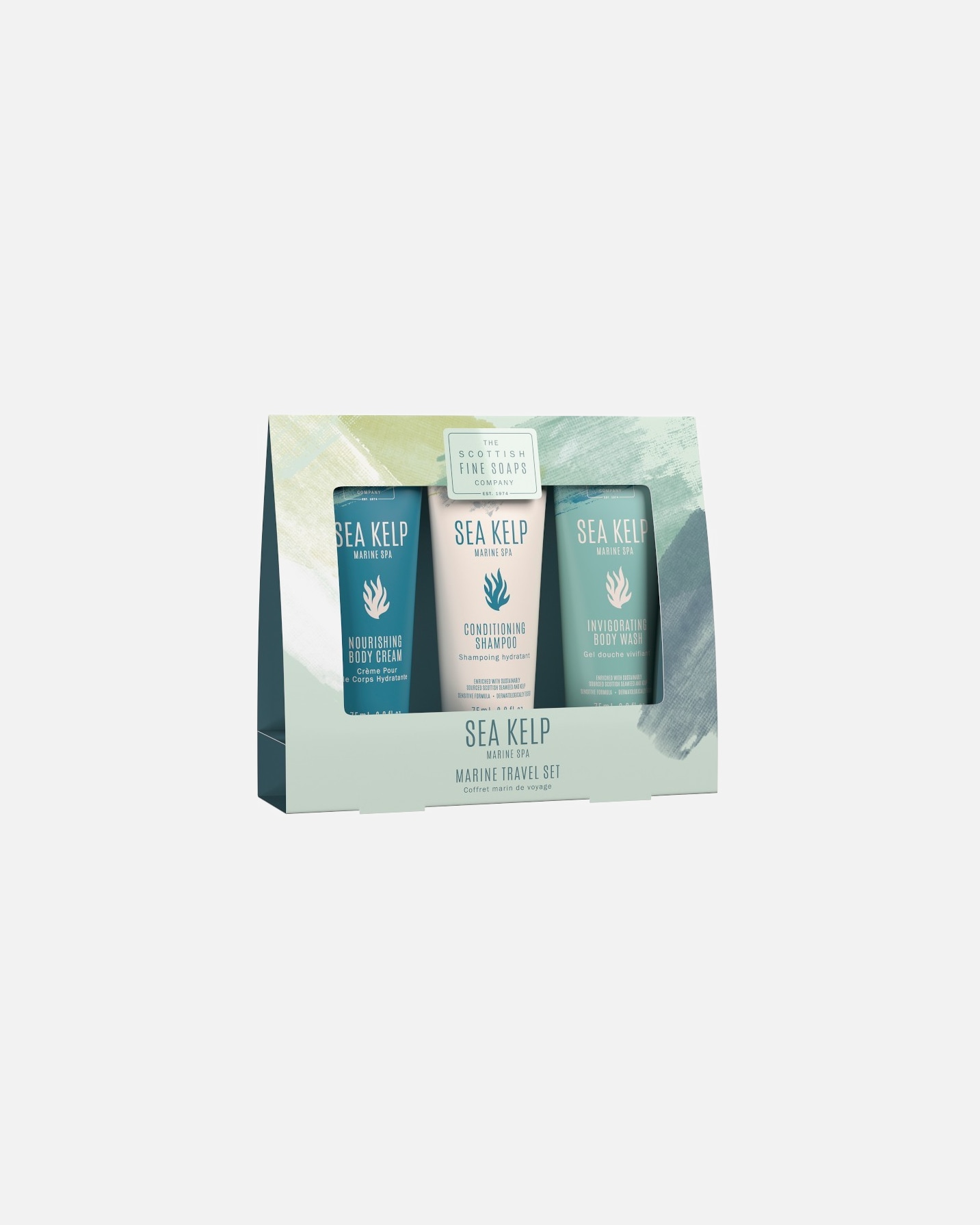 Set de calatorie pentru Unisex Scottish Fine Soaps Sea Kelp Marine Travel Set 1 buc.