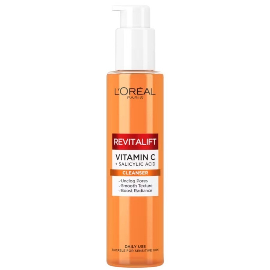 Gel de curatare pentru L’Oréal Paris Vitamin C Foam Cleanser 150 ml