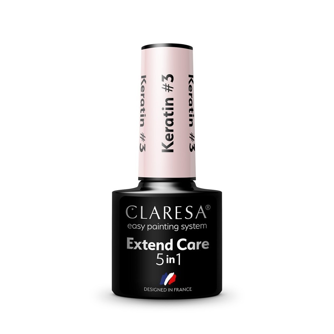 Lac de unghii pentru Claresa Extend Care 5 in 1 Keratin 3