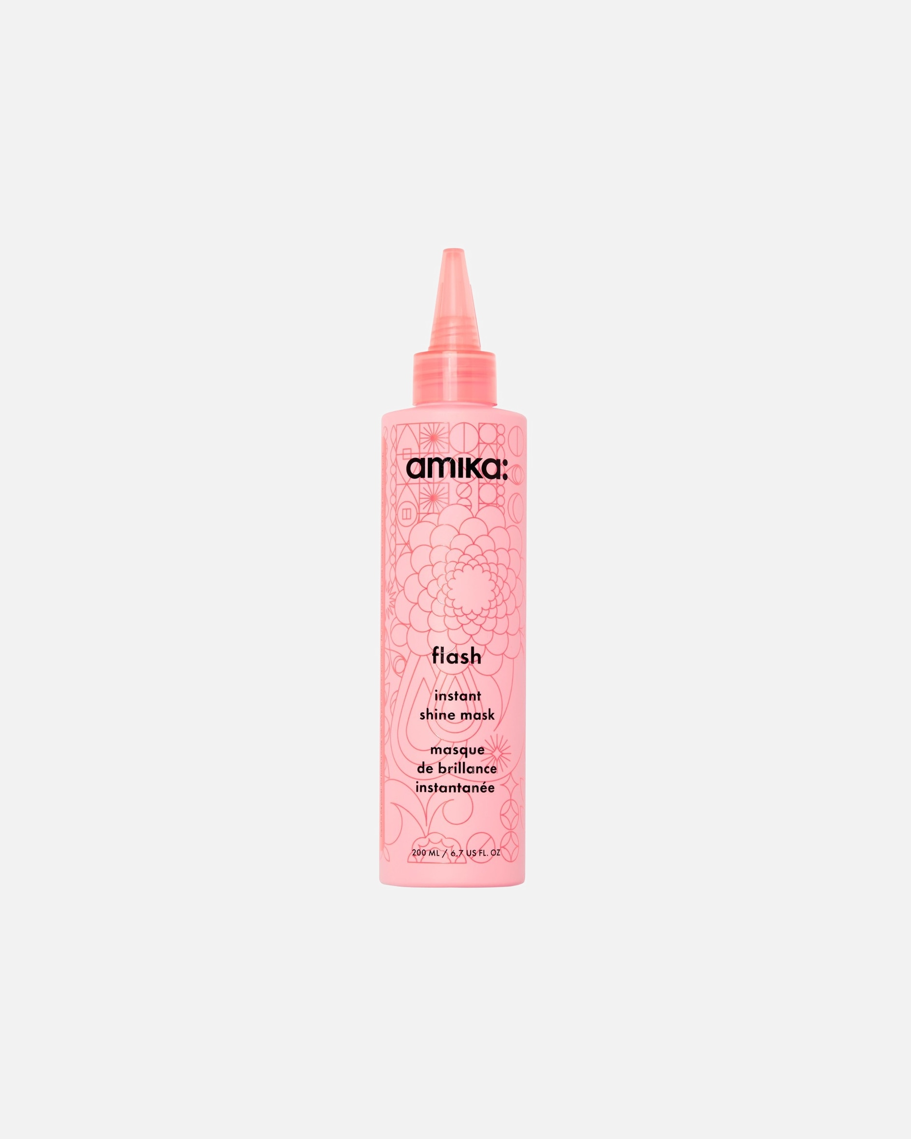 Tratament pentru par pentru Unisex Amika Shine Flash Instant 200 ml