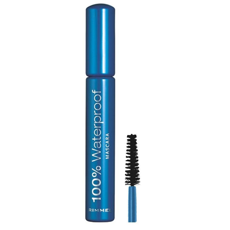 Mascara pentru Rimmel London 100% Waterproof Mascara 001 - WATERPROOF