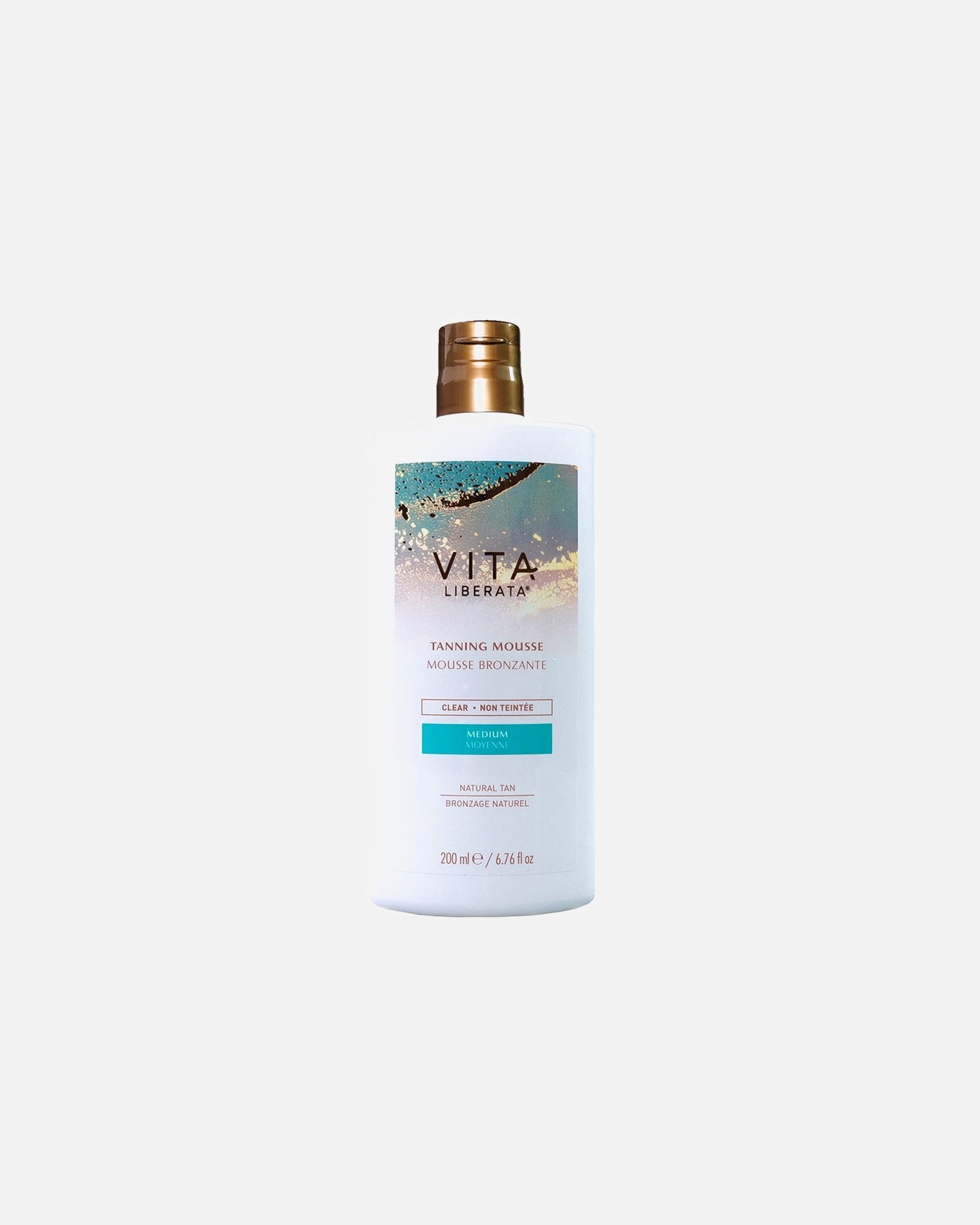 Autobronzant pentru Unisex Vita Liberata Clear Tanning Mousse Medium