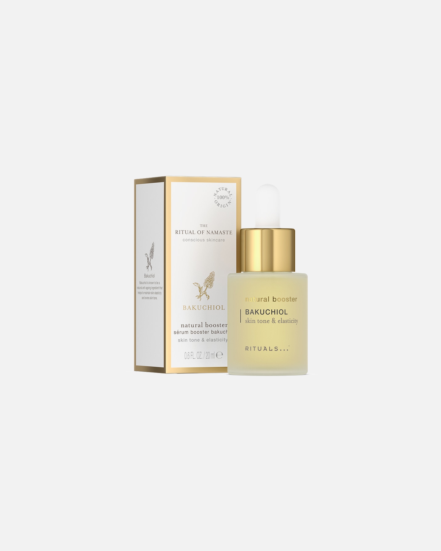 Ser anti-imbatranire pentru Unisex Rituals The Ritual of Namaste The Ritual of Namaste Bakuchiol Natural Booster 20 ml