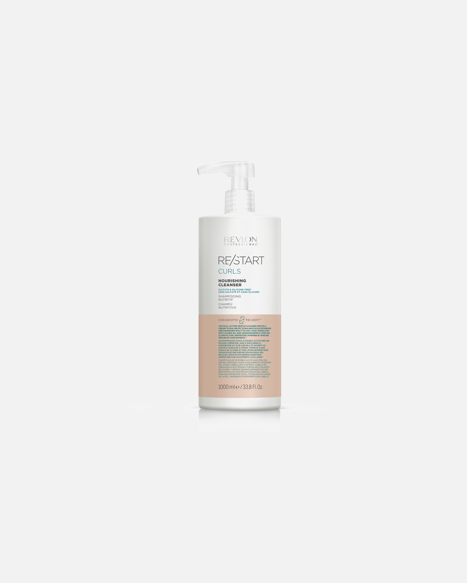 Sampon pentru Unisex Revlon Professional Curls Nourishing Cleanser 1000 ml